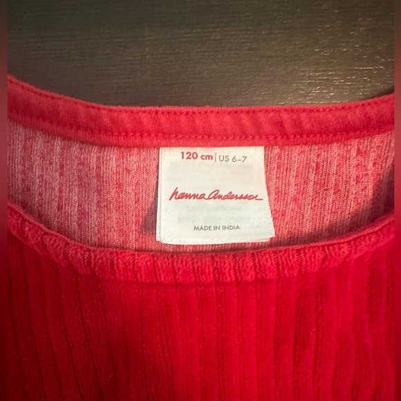 Hanna Andersson velour poplin - Picture 3 of 5